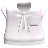 Cute Pink Kitty Sailor Jacket Dress 