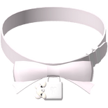 cute pink kuma lock collar (3.0)