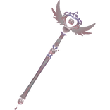 ୨♡cute pink magic wand w/ glitter♡୧