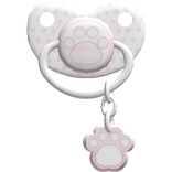 ♡ Cute Pink Paw Pacifier Preppy Kawaii 