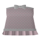 cute pink polka dot dress