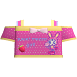 Cute Pink Polka Dot Mezzo Piano Shirt