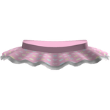 cute pink rainbow polka dot mini skirt tutu ♡