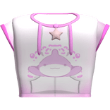 cute pink shark top