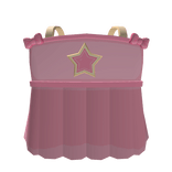 Cute Pink Star Mini Dress