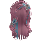 Cute Pink Summer Flower Hair