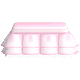 Cute Pink Winter Ruffled Skirt 3.0