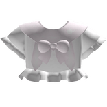 Cute Pink Y2K Shirt w/ Bow