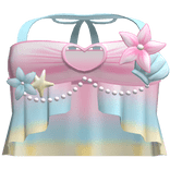 . ‿ ♡ cute pinkie pie pony tropical top ⊹ . ୨୧