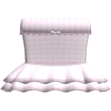 cute plaid babydoll dress in pink