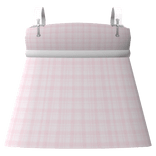 cute plaid doll dress in pink