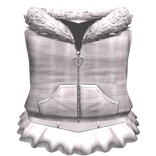 cute plaid light pink vest & mini skirt 3.0