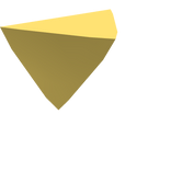 Cute Pointy Anime Nose (Yellow)