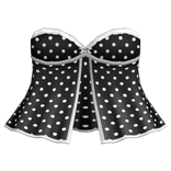 cute polka dot dress 3.0 black