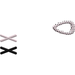 Cute Polkadots Clips in Pink and Black 