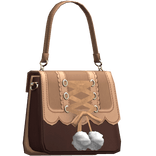 Cute Pompom Ribbon Purse