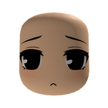 Cute Pouty Blush Chibi Face (Light)