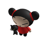 Cute Pucca Girl Holdable