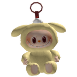 Cute Pudding Dog Labubu Plushie Keychain