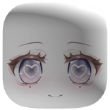 Cute Purple Chibi Face