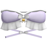 ♡ ꒰ Cute Purple Chrismtas Top W Gold Bells