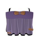 Cute Purple Halloween Ruffled Bow Dress  ♡