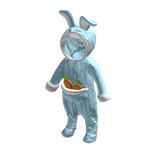 💜 Cute Rabbit Cosplay Chibi Style_Sky blue