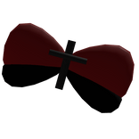 Cute red & black bow♱
