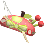 Cute Red Igari Apple Sewing Hat