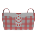 cute red-pink plaid top