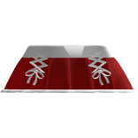 Cute Red Y2K Skirt w/ Bow