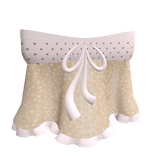 Cute Ribbon Deer Dress Pink Brown