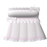 ♡ cute ruffled bunny dress in pink