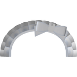 ♡ cute ruffled bunny headband in baby blue