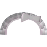 ♡ cute ruffled bunny headband in pink