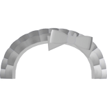 ♡ cute ruffled bunny headband in white