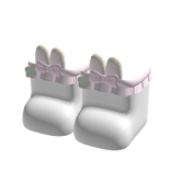♡ : cute ruffled clover usagi socks