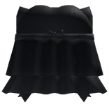 cute ruffled dress w/ bow black