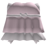cute ruffled dress w/ bow pink