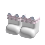 ♡ : cute ruffled hachiware socks