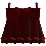 cute ruffled kawaii red dress