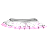 ꒰ ୨୧ ꒱ cute ruffled laced nurse skirt in pink