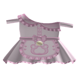꒰♡꒱ cute ruffled maid dress in pink (3.0)