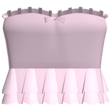 Cute ruffled pink dress 