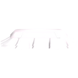 cute ruffled pink jean skirt