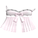 Cute Ruffled Pink Open Dolly Dress