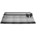 cute ruffly black and grey dolly skirt