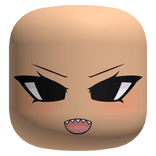 Cute Shark Teeth Face - Light