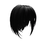 Cute Short Black Shiny Hair