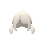 Cute Short Blonde Baby pigtails w/ hairclip